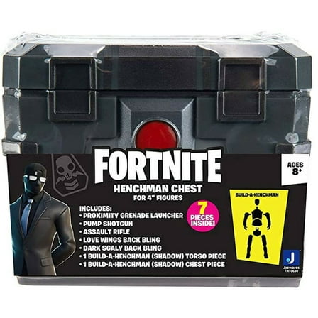 Fortnite Build Shadow Henchman Figure #1 Henchman Chest Age 8  Action Figure (3")