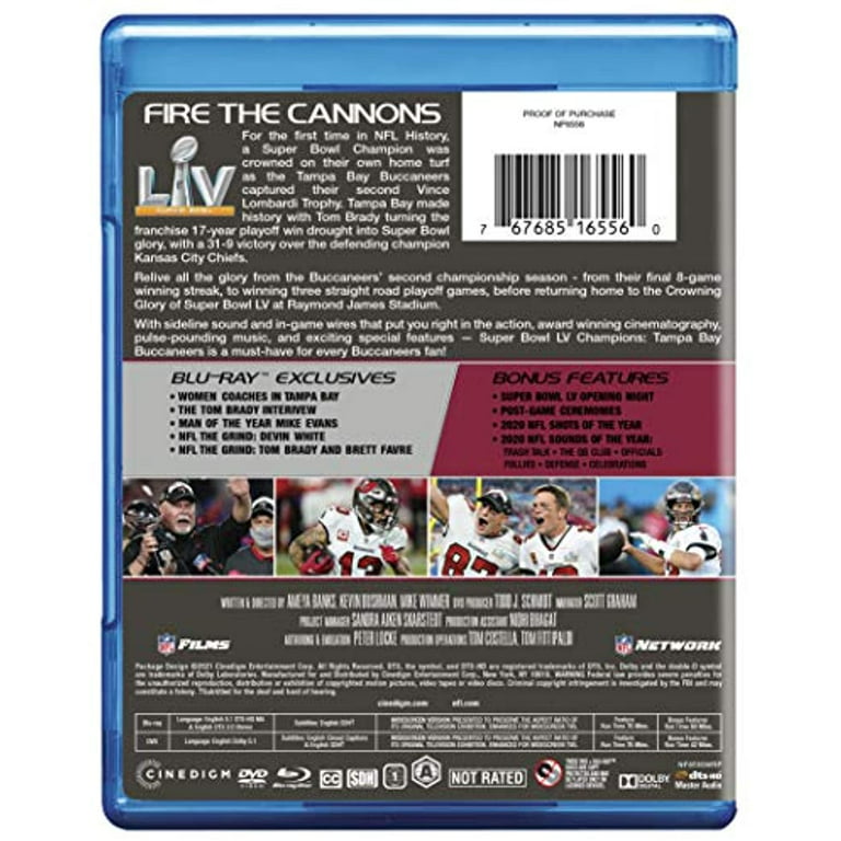 NFL Super Bowl LV Champions (Blu-ray + DVD), NFL Productions, Sports &  Fitness 