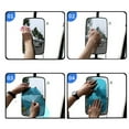 thumbnail image 3 of Bgsha 2pcs Truck Car Rain-proof Film Rearview Mirror Waterproof Stickers, 3 of 9