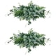 thumbnail image 2 of 3X Guirnalda de Hojas de Eucalipto Colgante de Guirnalda de Puerta Frontal Artificial de Botín Verde, 2 of 10