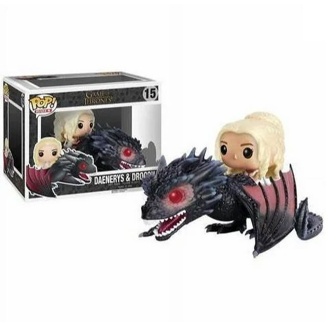 Figura de acción Funko POP de Tyrion Lannister y Brandon en silla de Juego 8 de Tronos (10 cm) Colección de figuras de JON Snow