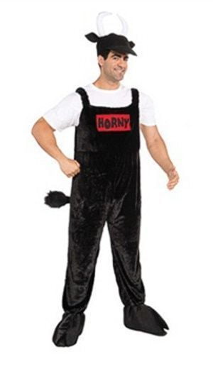 black overalls costume