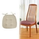 thumbnail image 1 of Cojín de silla antideslizante para asiento de interior, para decoración del hogar, sala de estar, oficina Beige, 1 of 8