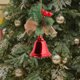 thumbnail image 4 of Herunwer Christmas Bells Accessories Pendant Mall Christmas Tree Decorations Bow Bells Decoration, 4 of 6