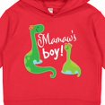 thumbnail image 3 of Inktastic Mamaws Boy Grandson Dinosaur Toddler Hoodie, 3 of 4