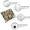 thumbnail image 4 of Nawypu Happy St. Patrick's Day Decorative Throw Pillow Covers  Lucky Charm Blessed Pink Shamrock Clover Outdoor Pillowcase, Mason Jar Irish Holiday Cushion Case Home Decor&nbsp;2pc, 4 of 6