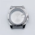 thumbnail image 2 of WANGQ 39mm Silver Watch Case Sapphire Glass Fit For NH35 NH36 NH34 ETA2824 PT5000 Movement, 2 of 7