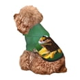 thumbnail image 5 of Fotbe Tree Frog Sitting On Sunflowes Print Small Dog Sweater Hoodies Pet Grey Hooded Soft Fleece Sweatshirts with Pocket Fall Winter Puppy Cat Sweaters Warm Clothes-X-Large, 5 of 7