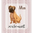thumbnail image 3 of Ambesonne Dog Lover Duvet Cover Sets, Cartoon English Mastiff, 2-Twin, Pale Rose Pale Brown, 3 of 4