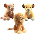 thumbnail image 2 of Vivid Lion Plush Toys,Embroidered Details Lifelike Lion,Lion King Family,Animal Stuffed Doll,Birthday/Christmas Present ,Gift for Boys and Girls, 2 of 7