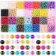 thumbnail image 1 of 1960 piezas de 6 mm y 28 colores de perlas teñidas ABS, cuentas sueltas, material para hacer pulseras y collares, accesorios de joyería, 1 of 5