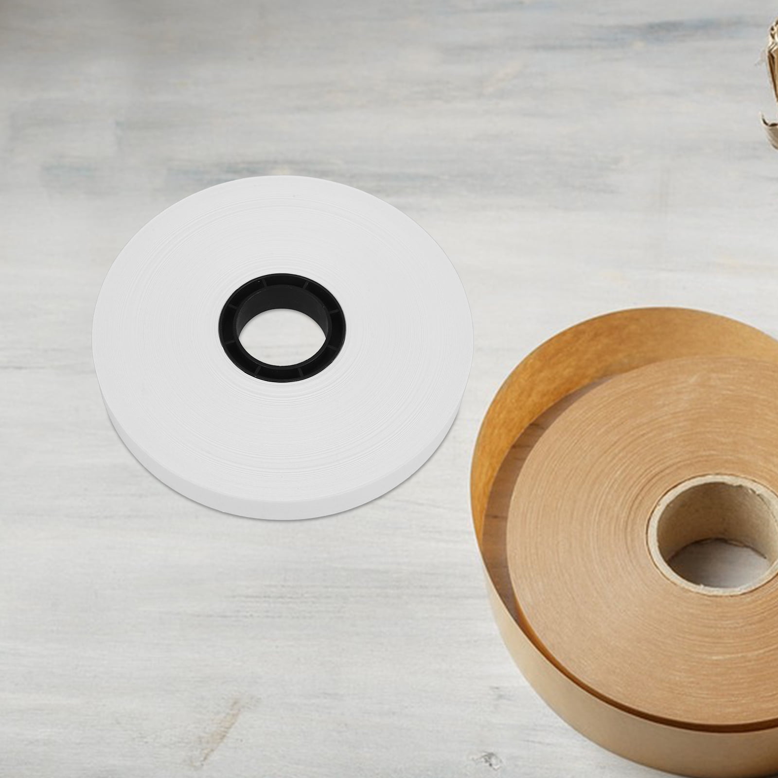 unbranded Kraft Paper Tape Heavy Duty Packing Tape Recyclable Packaging Tape Self Adhesive Box Tape for Shipping Sealing Moving Masking White