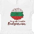 thumbnail image 4 of Inktastic I'm So Cute, I Must Be Bulgarian Sunflower Girls Toddler Dress, 4 of 5