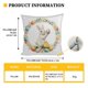 thumbnail image 3 of Uuiauoio Easter Bunny Rabbit Pillow Case Colorful Bunny Throw Pillow Cover Spring Holiday Decorative Throw Pillow Easter Pillowcase Square Cushion Cover for Couch, 3 of 6