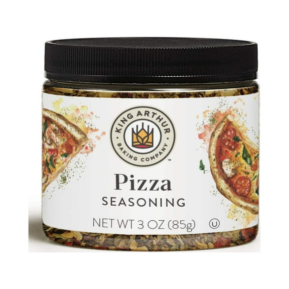 King Arthur Flour Pizza Seasoning MDA05 Made in USA, Certified Kosher, 3 Ounce