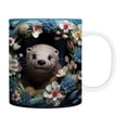 thumbnail image 1 of Limited Time 150mlOtter Ceramic Coffee Mark Cup 2025 New, 1 of 1