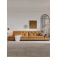 thumbnail image 3 of Art sofa, living room, simple modern Italian style, light luxury, wide armrests, adjustable dual purpose, straight row sofa My Lux Decor Round, 3 of 13