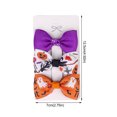 thumbnail image 3 of Halloween Children's Bow Hairpin Set With Printed Halloween Elements, 3PC In A Pack, 3 of 3