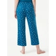 thumbnail image 3 of Joyspun Women's Cropped Knit Sleep Pants, Sizes S to 3X, 3 of 6