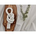 thumbnail image 1 of Rool Clay Knot Decoración de mesa de centro neutra decoración del hogar estante decoración moderna casa de campo decoración de la sala de estar decoración del hogar para sala de estar Boho decoración, 1 of 5