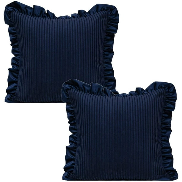 Navy throw pillow outlet covers