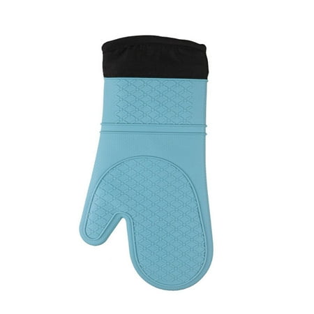 

VEAREAR Kitchen baking supplies 1Pc Non Slip Heat Insulated Thick Cotton Glove Mitten Pot Pad Mat Baking Tool