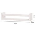 thumbnail image 7 of rygai Wall Storage Rack Punch-free Great Load Bearing Anti-slip Thick Wooden Baby Bookshelf Kitchen Seasoning Storage Holder Sundries Organizer, 7 of 7