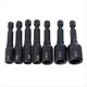 thumbnail image 1 of Adaptador de Enchufe para Grifo, Destornillador Cuadrado Profesional, Vástago Hexagonal de 1/4 de Pulgada, Portabrocas de Rosca -M14, Taladro Eléctrico, 7 Piezas, 1 of 5