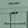 thumbnail image 7 of Eclife 24-Inch Freestanding Single Bathroom Vanity with Ceramic Sink Top, 7 of 7
