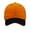 Orange, variant on PMVFHDE Unisex Baseball Cap Classic Adjustable Sun Hat for Casual Outdoor Daily Wear Fashion Navy