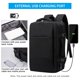 thumbnail image 4 of Mochila de Mano expandible Con Puerto de Carga USB la Mochila Weekender se adapta a la computadora portátil de 15.6 Pulgadas para Hombres y Mujeres, 4 of 7