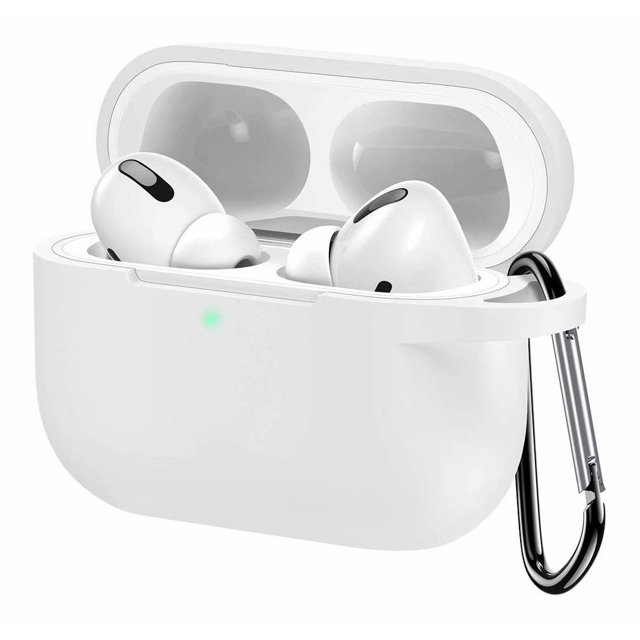 Protective Cover for AirPods Pro Case, Bounce Carrying Case with Keychain for 2019 AirPods Pro Charging Case