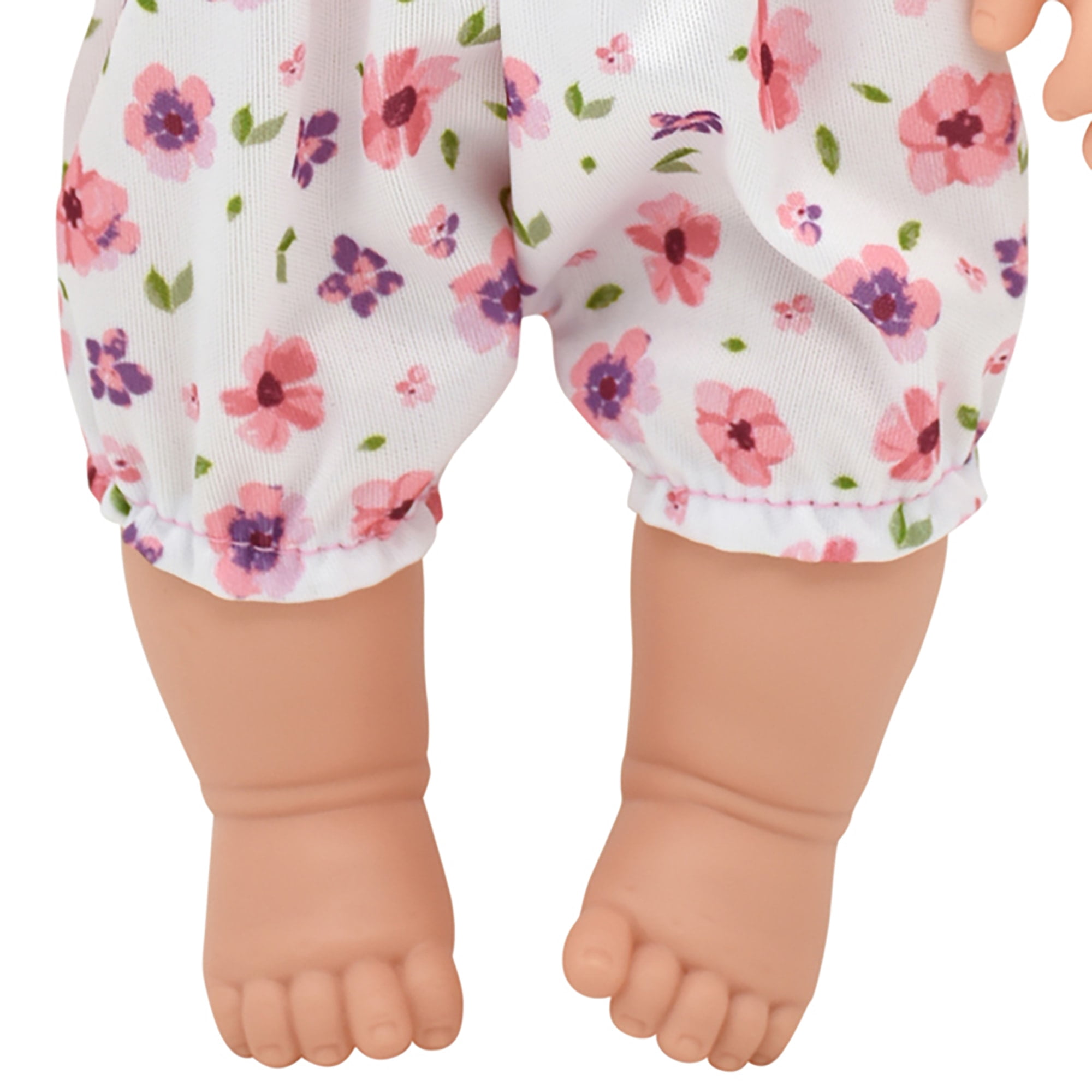 Little Darlings: Out For A Stroll - Cupcake Lollipop Pink & Blue Outfit - 12" Baby Doll & Foldable Toy Stroller, Soft Body, Treats Design, Kids Age 3+