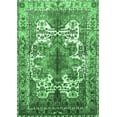 thumbnail image 1 of Ahgly Company Indoor Rectangle Persian Emerald Green Traditional Area Rugs, 8' x 10', 1 of 4