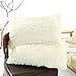 Fundas de almohada de piel sintética suave, paquete de 2 fundas de cojín de felpa, fundas de almohada de piel sintética suave para sofá cama, decoración del hogar, 50 x 70 cm, color blanco