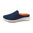 thumbnail image 1 of Mules for Women Breathable Mesh Walking Mules Sneakers Open Back Slip on Shoes, 1 of 9