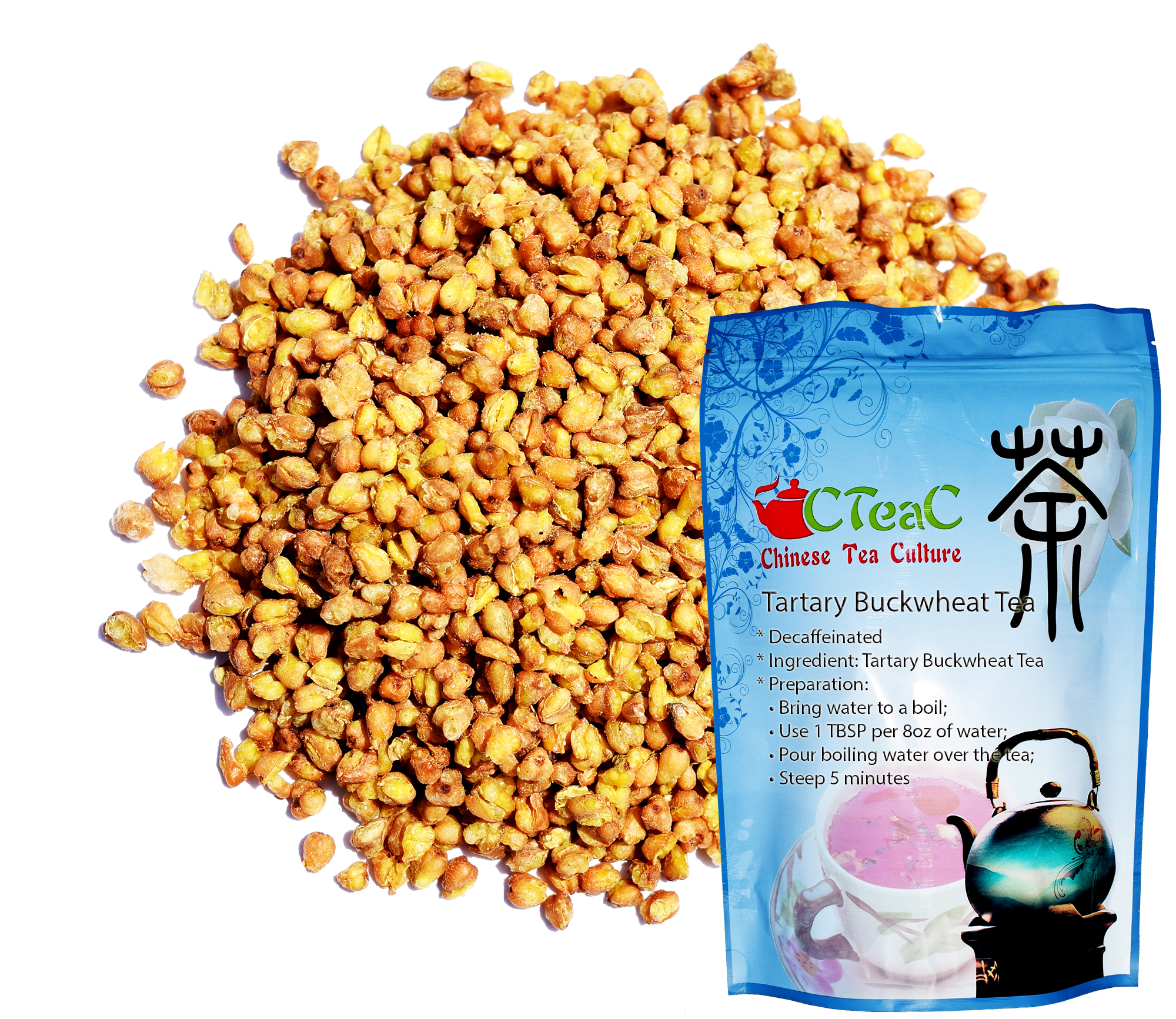 Chinese Tea Culture Tartary Buckwheat Tea, using more than 2200 meters