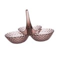 Fruit Basket Stand Large Capacity Elegant Transparent Versatile Fruit