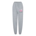 thumbnail image 4 of Elastic Waist Drawstring Sweatpants for Women Easter Casual Loose Full Length Pants Pink L, 4 of 4