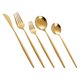thumbnail image 1 of TABLZONE 1 De Cubiertos De Acero Inoxidable Dorado Para Cocina Y Cuchillo, 1 of 8