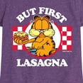 thumbnail image 3 of Garfield - But First, Lasagna - Toddler And Youth Girls Short Sleeve Graphic T-Shirt, 3 of 5
