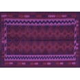 thumbnail image 1 of Ahgly Company Indoor Rectangle Southwestern Purple Country Area Rugs, 8' x 10', 1 of 4