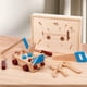 thumbnail image 4 of Kits de herramientas de construcción de modelos, juego de herramientas de madera para niños pequeños, juguetes para desmontar, juego de herramientas, 4 of 6