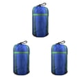 thumbnail image 4 of Eigraketly Bolsa de compresión Hebilla ajustable Uniforme Material de presurización Saco Gel de sílice recubierto de nylon para acampar al aire Cielo azul 3piezas, 4 of 6