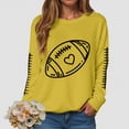 thumbnail image 4 of Godom Sweatshirts for Women Crewneck Casual Graphic Long Sleeve Shirts Tunic Tops oversized sweatshirt for womens, 4 of 6