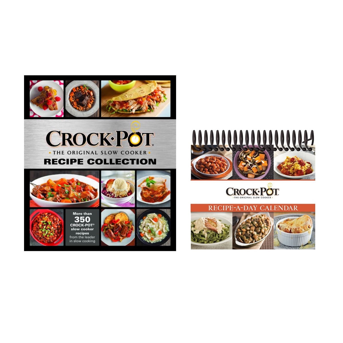 Crockpot Recipe Collection Hard Cover Cookbook with Bonus Recipe a Day