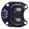thumbnail image 4 of 2 X Coin Cell Battery Holder for CR2032 - With Switch (2 Pcs), 4 of 6