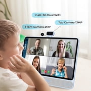 Contixo 15.6 Kids Tablet, 2025 Model, 128GB Storage, 8GB RAM, Dual Camera, Desktop PC, Android - Plug-In Required