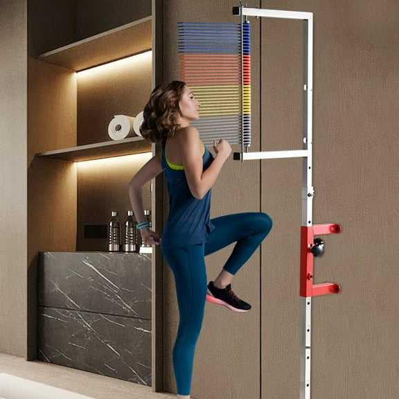 WAASOSCON Wall Mounted Vertical Jump Measurement Tool, 3.9-11.5Ft Adjustable Height Vertical Jump Tester, Sport Vertical Jumping Training Equipment for Basketball Volleyball Trainer