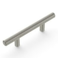 thumbnail image 3 of Hickory Hardware HH075592-SS-10B 64 mm CC Bar Pulls Cabinet Pull, Stainless Steel - Pack of 10, 3 of 7